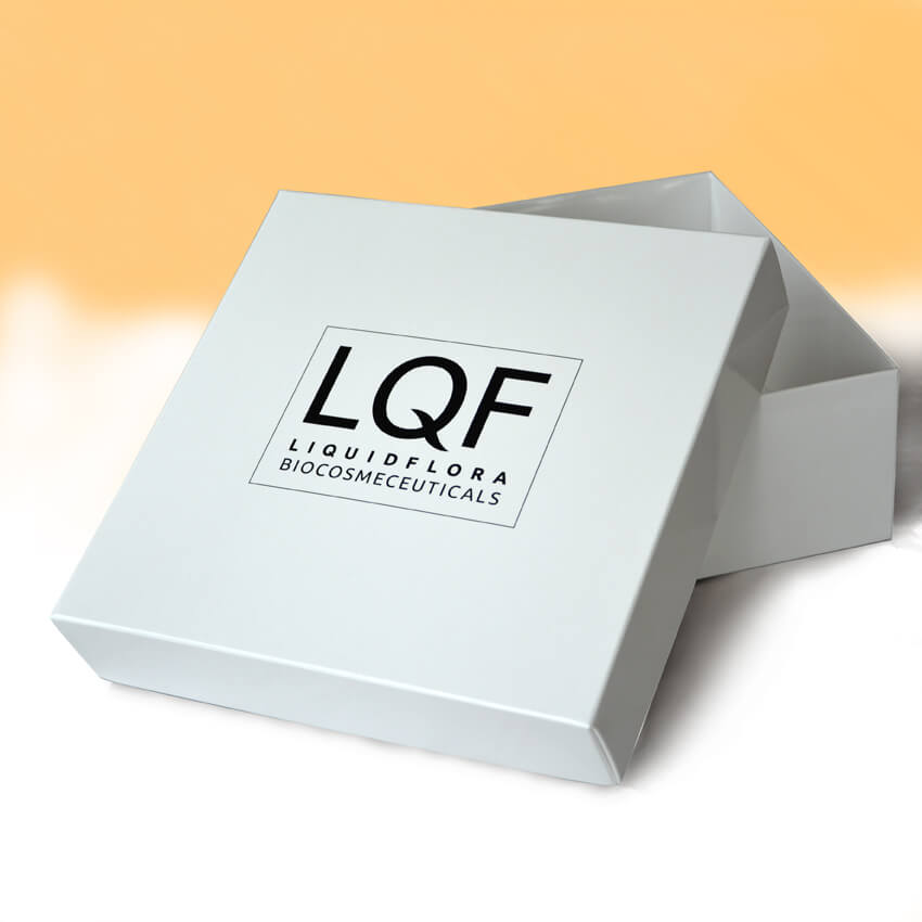 Realizzazione LIQUID FLORA - astucci e scatole scatola e coperchio