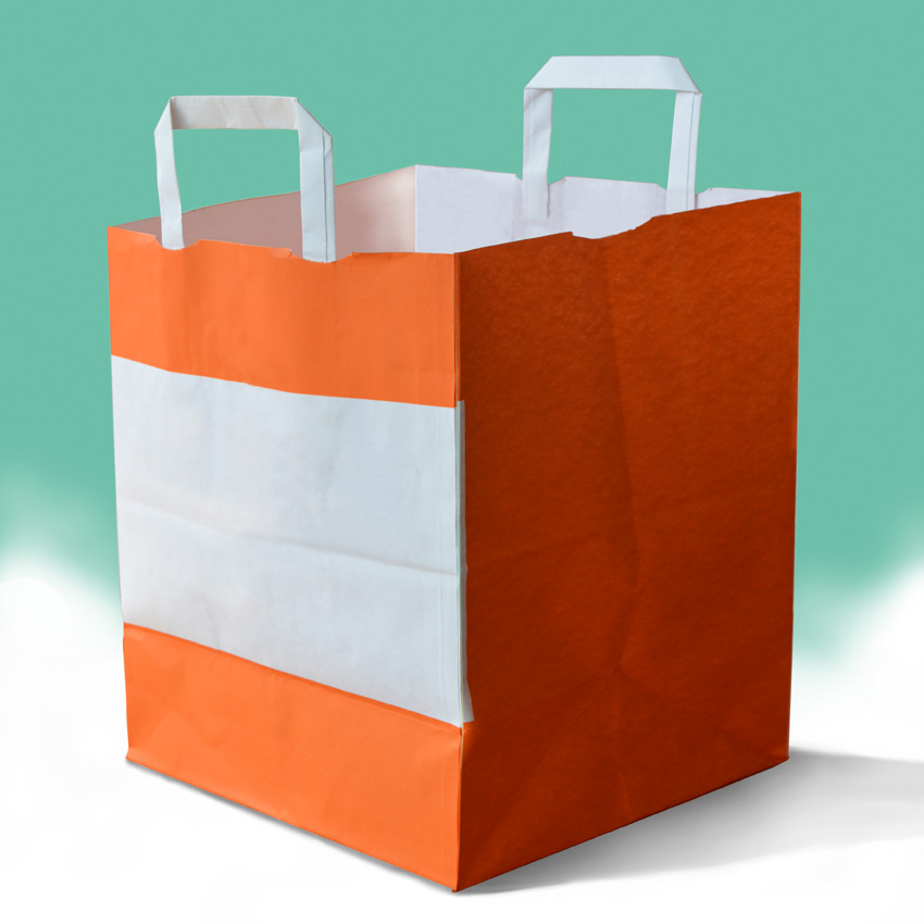 Take away - buste in carta economiche personalizzata
