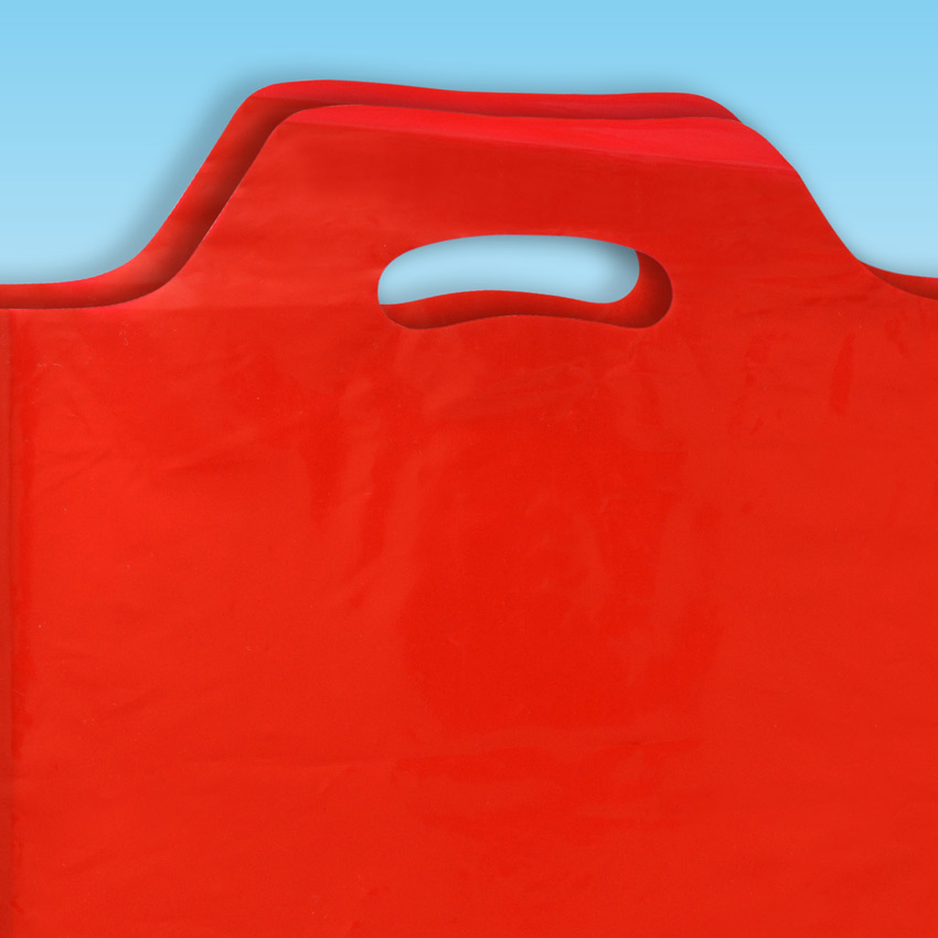 MANICO SAGOMATO - buste in plastica personalizzata