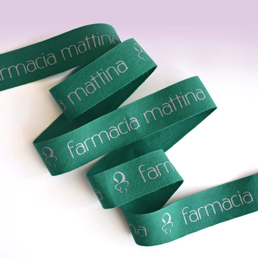 Realizzazione ESEMPI DI STAMPA A CALDO - nastrini stampa a caldo