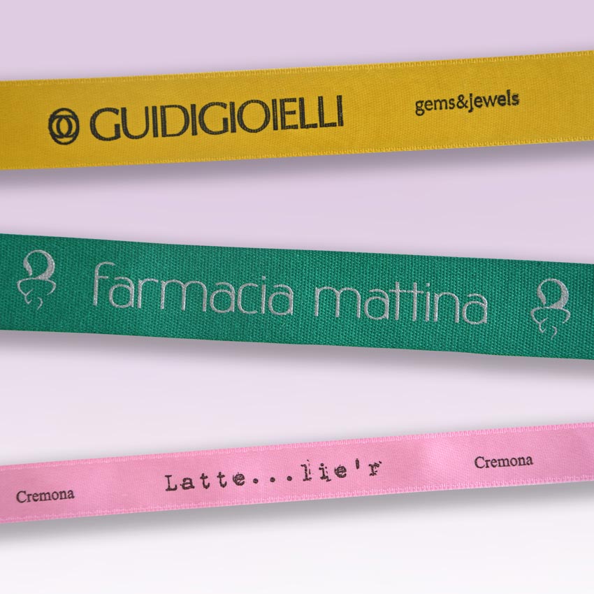 STAMPA A CALDO - nastrini personalizzata
