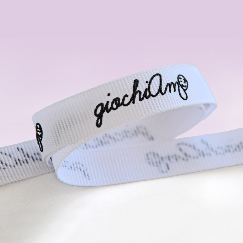 Realizzazione ESEMPI DI STAMPA SERIGRAFICA - Nastrini Stampa serigrafica - foto 3